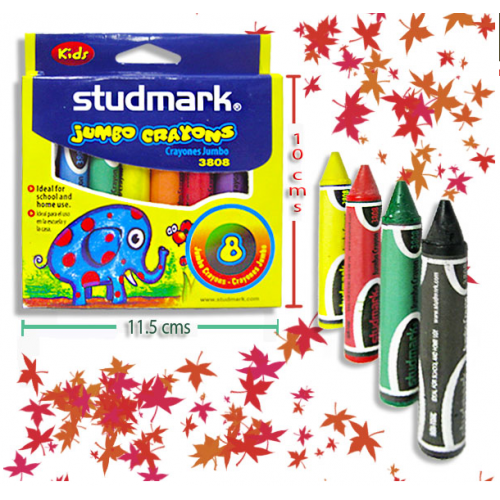 Crayón Jumbo 8 colores Castro & Monzón Importaciones